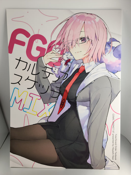 Full-Color Fate/Grand Order Doujinshi (Hayashi Kewi) FGO Chaldea Sketch MIX