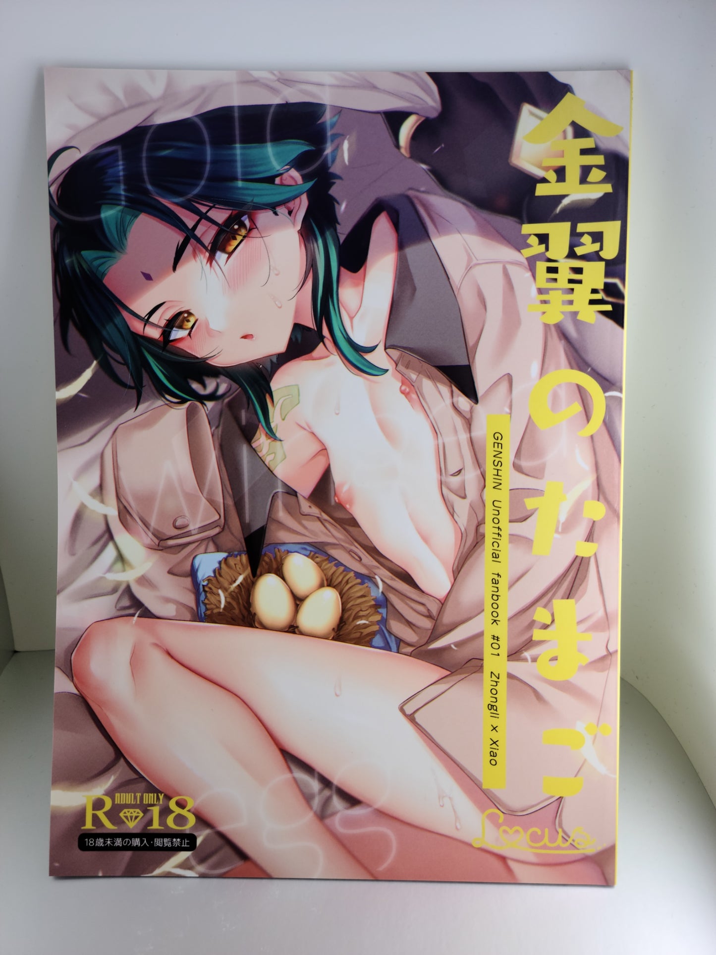 Genshin Impact Yaoi Otokonoko Doujinshi (Kisaki) Kimu Tsubasa no Tamago